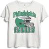 Junk Food Clothing Футболка со шлемом Philadelphia Eagles Gf