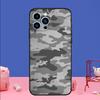 Military Army Camouflage Phone Case For iPhone 17 16 15 13 11 12 14 Pro Max mini 15 16 Plus 16e 17 Air Bumper Cover