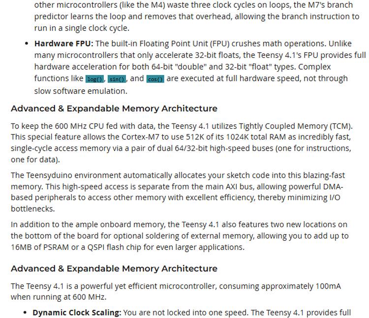 Отладочная плата Teensy 4.1 с выводами - MCU M7 600 МГц