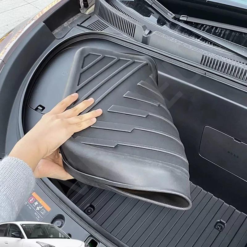 Для Geely Ex2 Geome Xingyuan Передний ТПЭ Коврик Водонепроницаемый Противоскользящий Вкладыш-Органайзер Чехол для Ключа Детали Интерьера Модификация