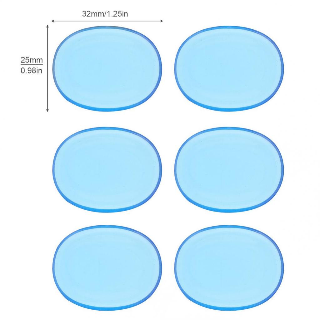 12pcs/set Silicone Blue Coffee Soft Drum Silencer Dampeners for Drums Tone Control