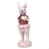 Фигурка Пасхальный кролик Статуэтка Подарок на день рождения Коллекционная работа Скульптура животного Украшение для помещения