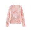 Women Summer Long Sleeve Floral Print Knitted O Neck Cardigan Casual Lightweight Knit Sweater Top Anti-Darkness