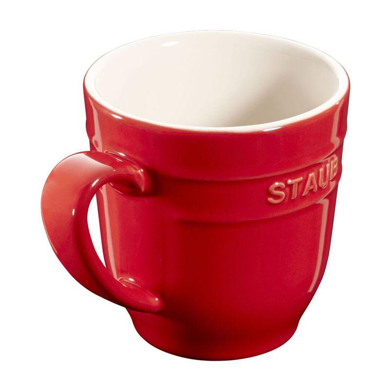 Керамическая кружка Staub 350 мл (вишня)