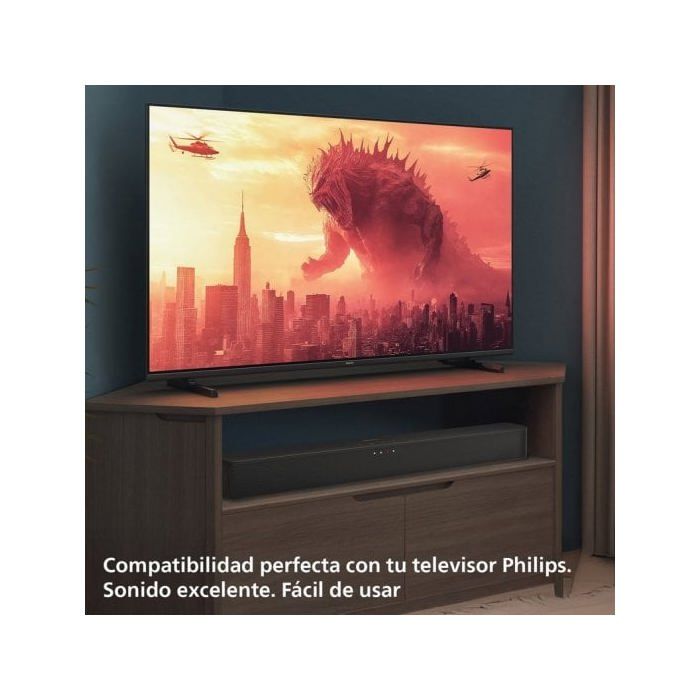 Philips TAB4000 Soundbar Bluetooth 2.0 Channels 60W HDMI ARC Black