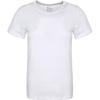 Comfortable Round Neck Casual Short Sleeve Regular T-Shirt Women Tops White 743041-100
