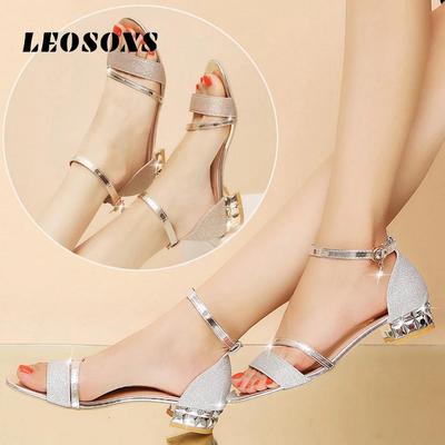 2025 женские босоножки, женские роскошные босоножки высокого качества, босоножки до щиколотки, на среднем каблуке, с открытым носком, квадратные туфли для вечеринок