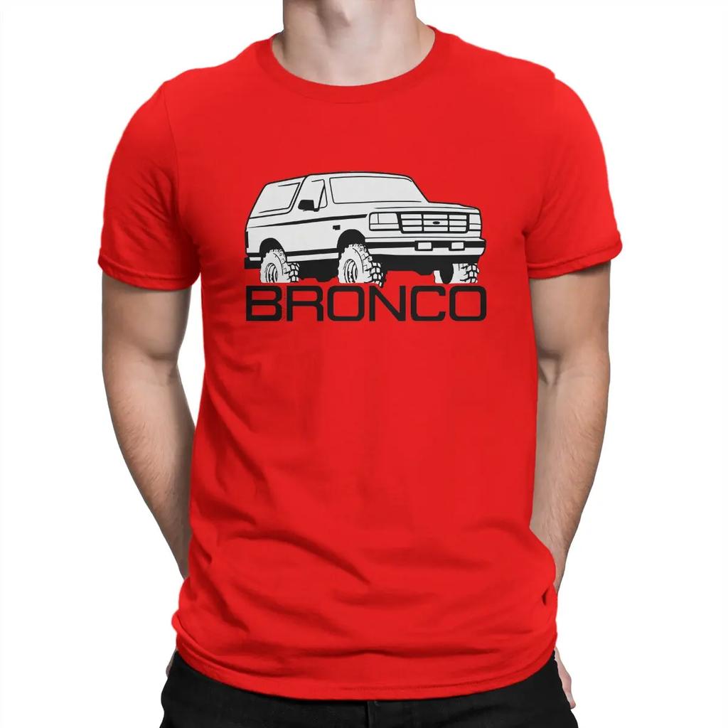XLT Creative TShirt for 1992-1996 Ford Bronco Round Neck Basic T Shirt Hip Hop Gift Clothes OutdoorWear Unisex