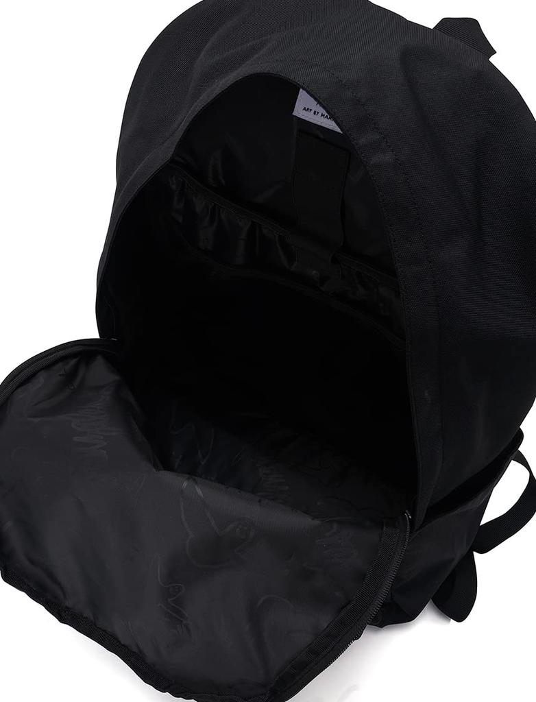 it ART BY MARK GONZALES 2P BOX Logo Backpack Rucksack 25L B4 Skateboard Commuting to School Black Black x Red (What isNt) Men's Women's