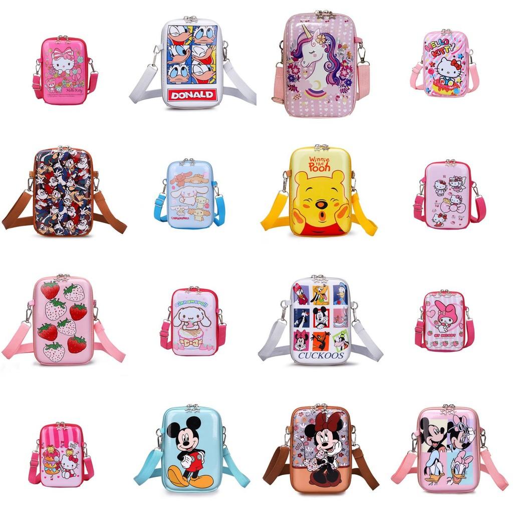 Pvc Childrens Girl Shoulder Bag With Animal Design Breathable Waterproof For Outings