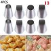 Cupcake Pastry Tips Stainless Steel Icing Piping Nozzles Cake Decorating Ice Cream Tool Baking Mold