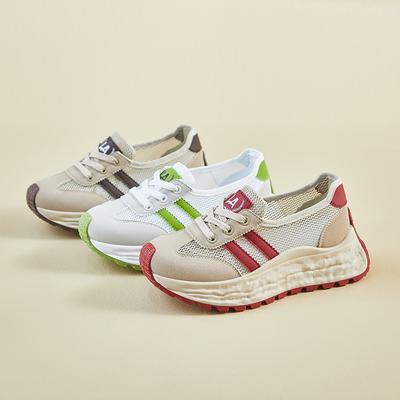 Женские летние кроссовки из дышащей сетки. Удобные кроссовки на шнуровке. Прогулочные туфли из искусственной кожи на массивной платформе. Нескользящие женские теннисные кроссовки.