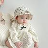 Baby Hat Spring and Autumn Style Small Month Aged Fisherman Hat Girl Newborn Spring Infant Flower Baby Girl Sun Hat