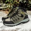 Мужские ботинки для альпинизма и пешего туризма, водонепроницаемые кроссовки, зимняя уличная обувь высокого качества, нескользящие кроссовки для лесного треккинга, сноубутсы