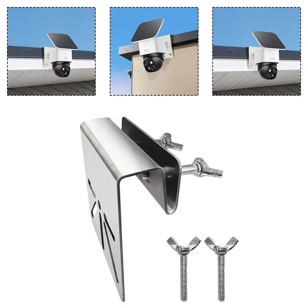 Wall Mount Gutter Bracket Drainage Channel Mount for Eufy SoloCam S340/Eufy E30 Outdoor Use