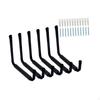 6Pcs Garage Storage Hooks Tools Kayak Racks for Kitchen Home