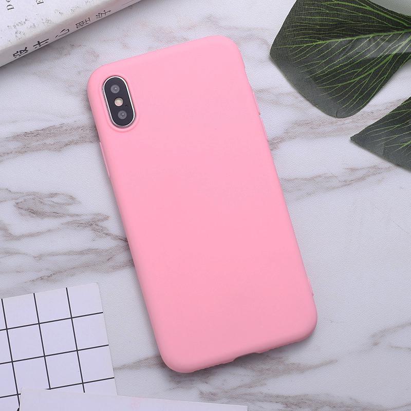 Силиконовый чехол для Samsung Galaxy S8 S9 10 Plus A11 A10 A30 A70 A6 A7 A8 A9(2018)Цветной чехол