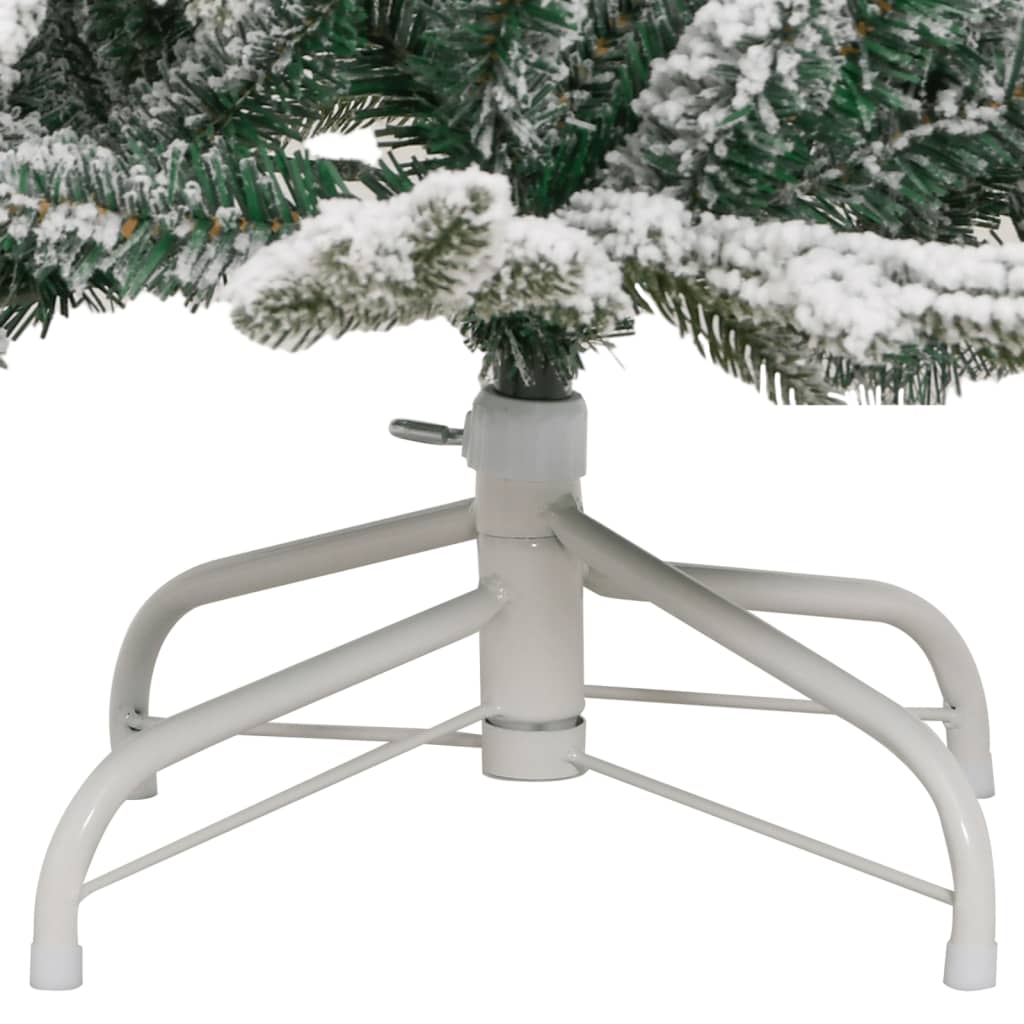 Artificial Christmas Tree Foldable Snow Flocked 120 cm