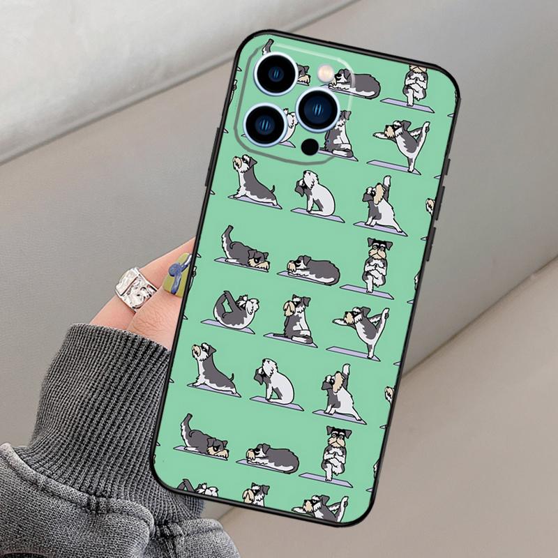 Skeleton Yoga Phone Case For iPhone 16 15 13 12 11 14 Pro Max 15 16 Plus 12 13 mini XR 16e Funda Cover