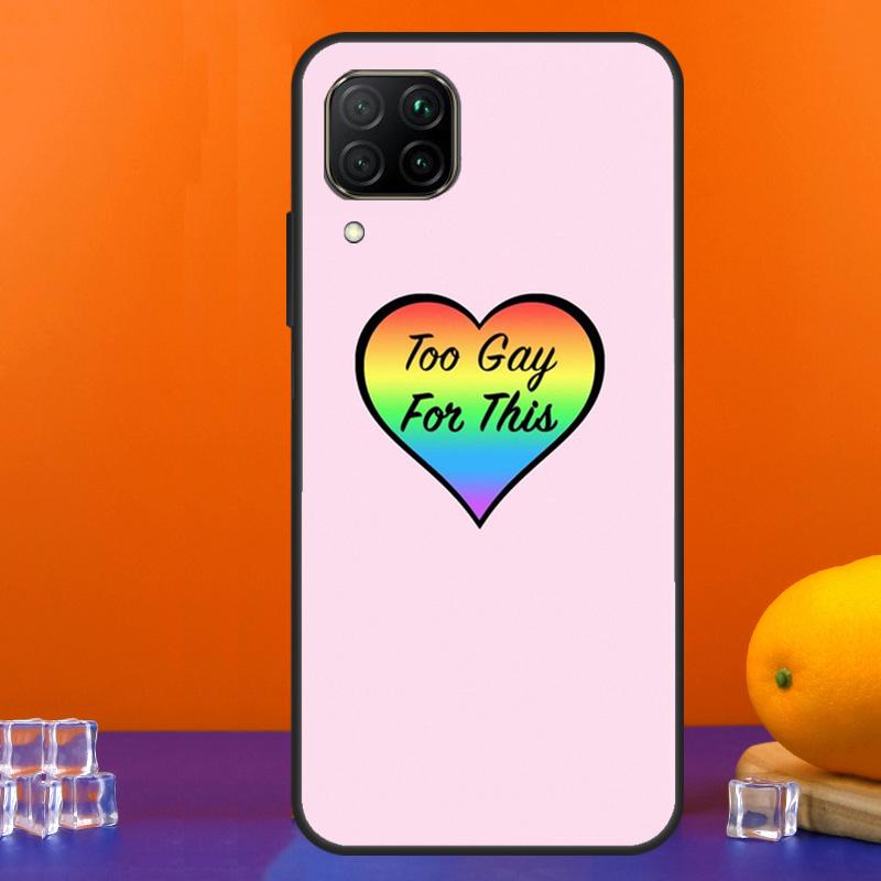 RAINBOW FLAG GAY LESBIAN PRIDE LGBT For Huawei Nova 9 10 SE 5T 12i 12s 11i Y91 Y90 Y60 Y70 Y72 Y61 P60 Pro P20 P40 P30 Lite Case