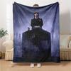 1Pc Gothic Hand Braid Blanket For Couch Bed Plush Cozy Fuzzy Blanket Super Soft Warm Blankets For Fall And Winter 0918165