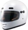 Мотоциклетный шлем MARUSHIN Neo Retro Full Face END MILL Pearl White L Size MNF1 2001115 (59-60см)