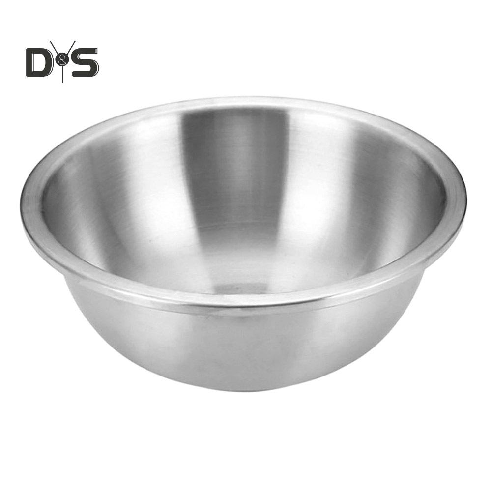 Круглая утолщенная миска для смешивания яиц для выпечки салата, домашняя утварь