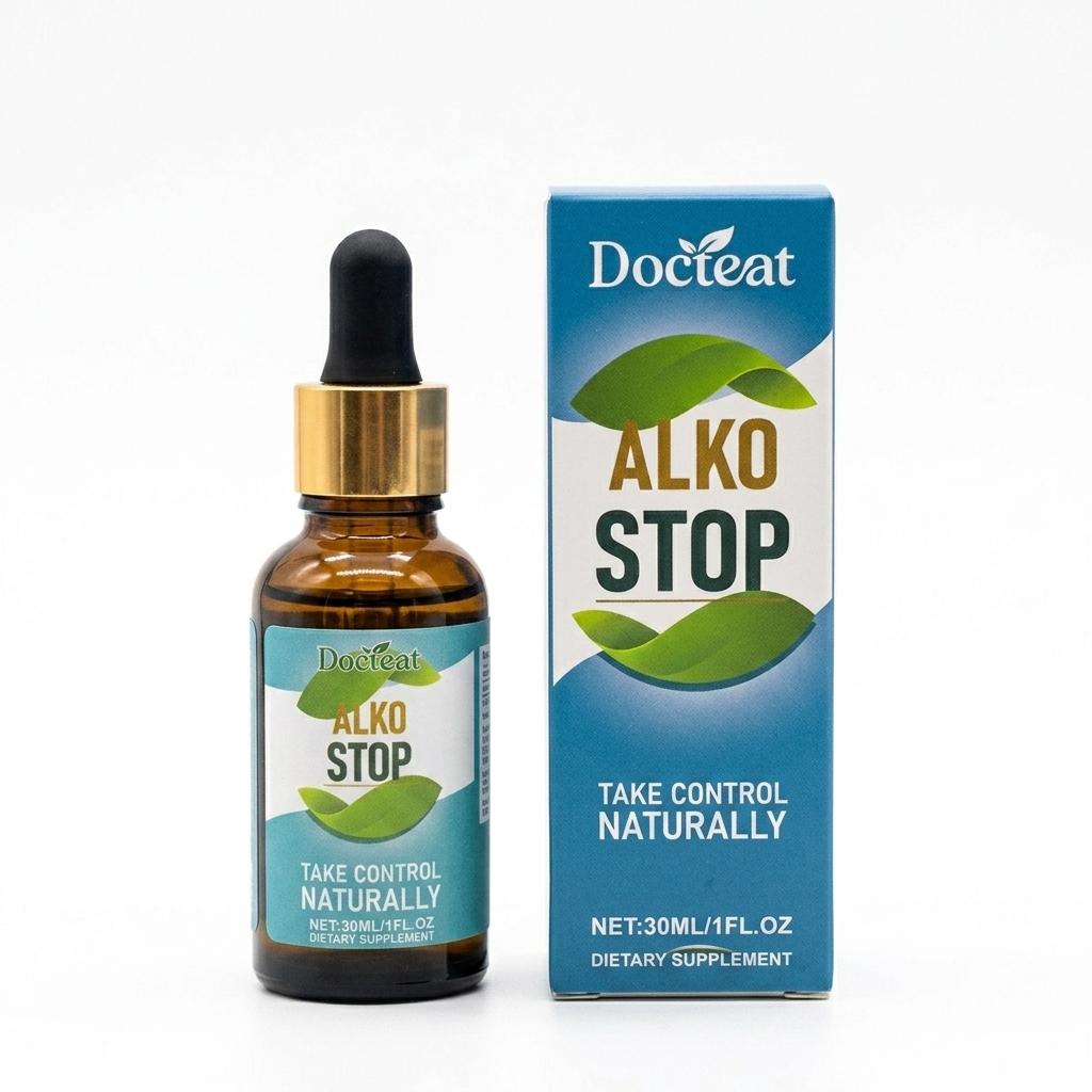 Docteat ALKO STOP – Натуральные капли для концентрации, спокойствия и самоконтроля (30мл)