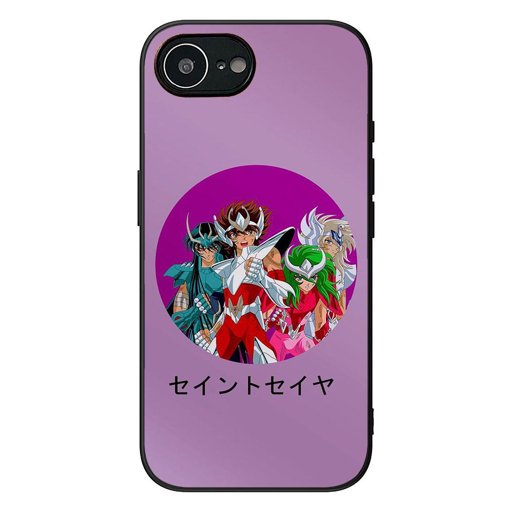 Lovely Saint Cartoon Seiya Phone Cover for Motorola Moto E13 E20 E32 E22 G22 G23 G32 G60 G72 G7 G8 G82 G9 Plus Power Case