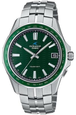 Часы Casio Oceanus Manta (OCW-S400-3AJF) - Мужские, Серебристые, Bluetooth, На солнечной батарее, Сапфировое стекло, Подлинный японский продукт