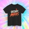 Occupy Mars Shirt Space Planet Sci Fi Astronaut Galaxy Mission Tee S-5XL