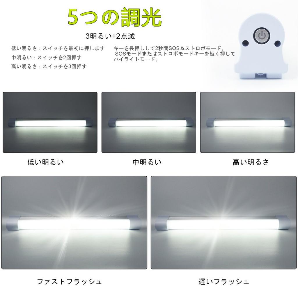 LETOUR LED Флуоресцентный Рабочий USB Магнит Уличный Высокий 5 Уровней SOS Отключение электроэнергии Меры по предотвращению стихийных бедствий Свет, Свет, Свет, Перезаряжаемый,