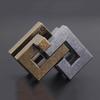 Magic Difficult Brain Teaser IQ Test Metal Puzzle Toy Mind Challenge Unlock Interlocking Educational Gifts For Kids Boys Girls