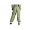 Adidas City Escape Solid Color Loose Weave Casual Pants Women Bottoms Tent-Green IW5205
