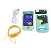 Kids Smart Phone Toy 2.8 Inch 180 Degrees Flip Camera 1080P Video Portable Toddler Play Phone Toy Dinosaur Green