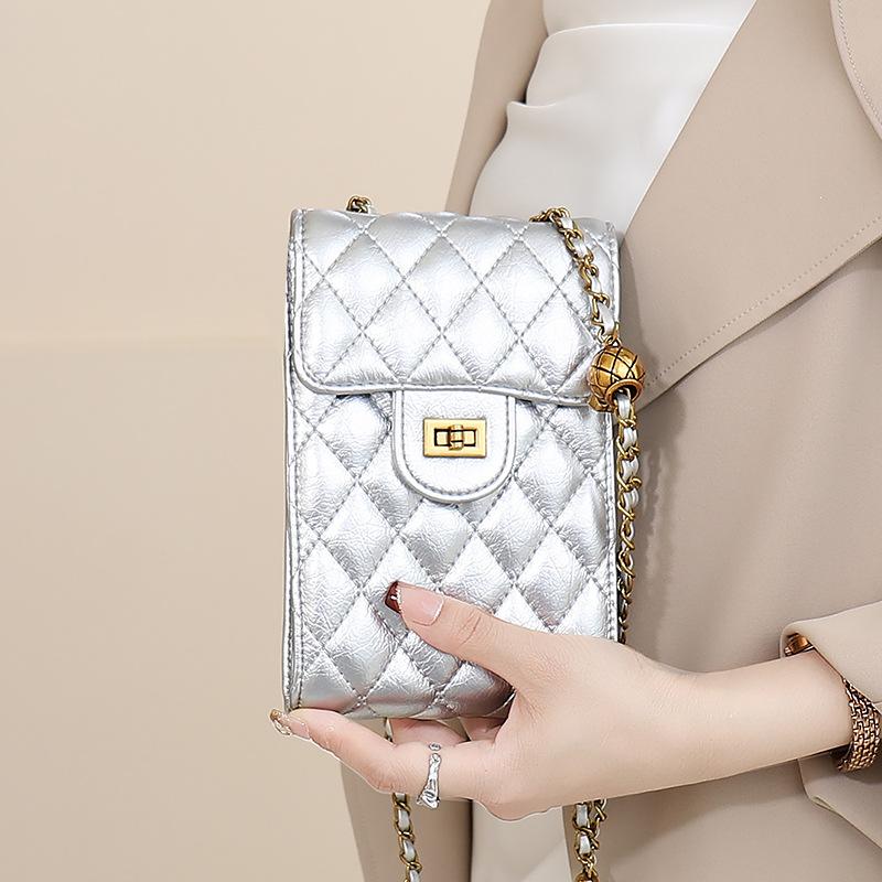 Клатч Сумка Сумка для Мобильного Телефона Женская Новая Летняя Мода Женская Сумка Сумки Бриллиант Высокий Конец Цепочка Кроссбоди Сумка