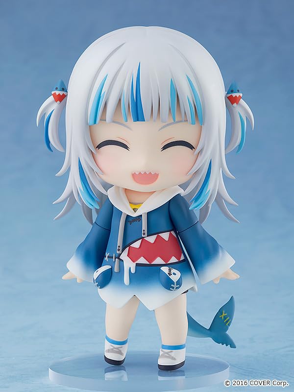 Nendoroid Hololive Production Gauru Gura Пластиковая окрашенная подвижная фигурка Перепродажа Немасштабная