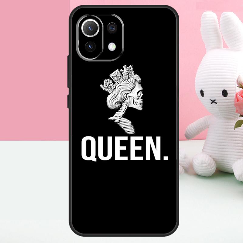 Милый Чехол-Корона Короля и Королевы Для Xiaomi 15 Ultra 14 13 15T 13T 14T Pro 17 Pro Max POCO F7 X7 Pro X5 X6 F5 F6 Funda