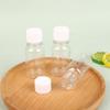 5Pcs 60Ml Small Plastic Bottles Ginger Shot Bottles With Caps Mini Juice Bottles Reusable Liquid Bottle Container Leak Proof