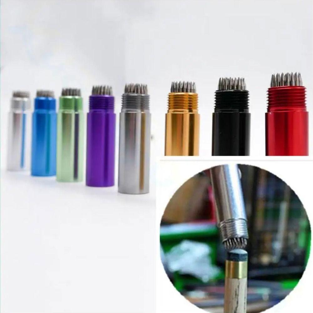 Инструмент для ремонта, корректор наконечника кия для пула, эффективный ремонтный формирователь кия, портативная игла для бильярдного кия