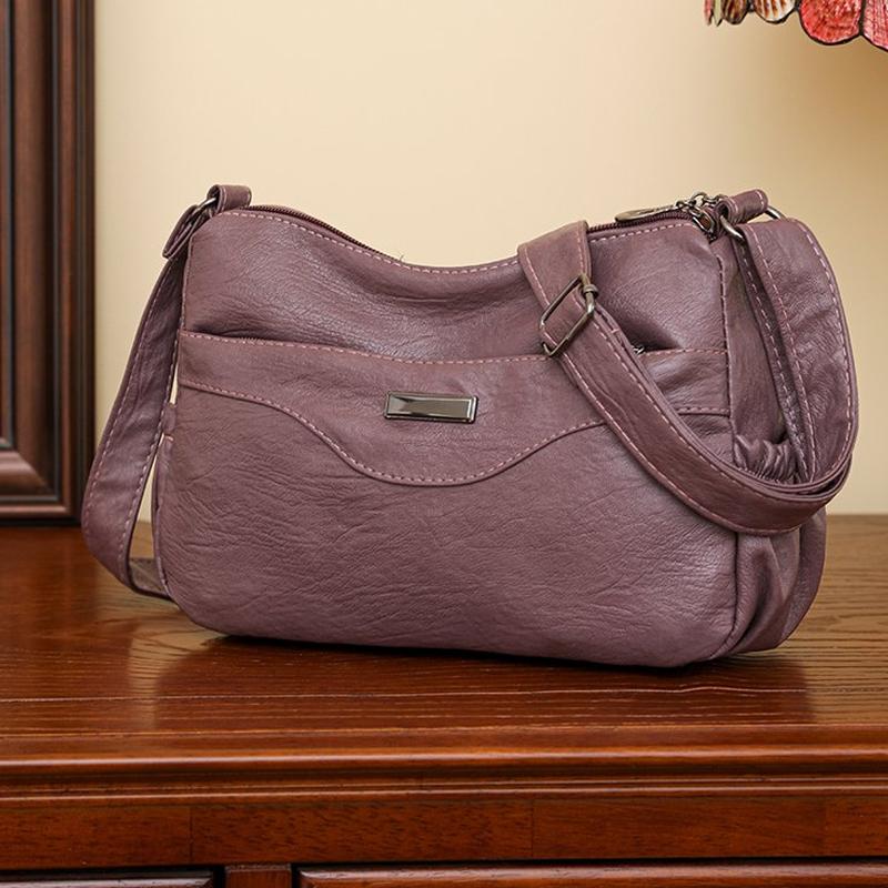 Soft PU Leather Luxury Handbags Purses Women Bags Designer Shoulder Crossbody Bag For Female Branded 2024 Winter Trend Messenger Bags