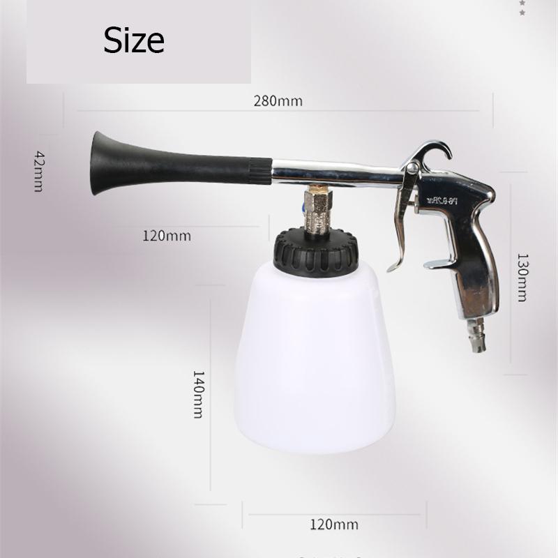 Автомобильный водяной пистолет, пистолет для химической чистки автомобиля, аксессуары для глубокой очистки, инструмент для очистки торнадо, мойка высокого давления для укладки