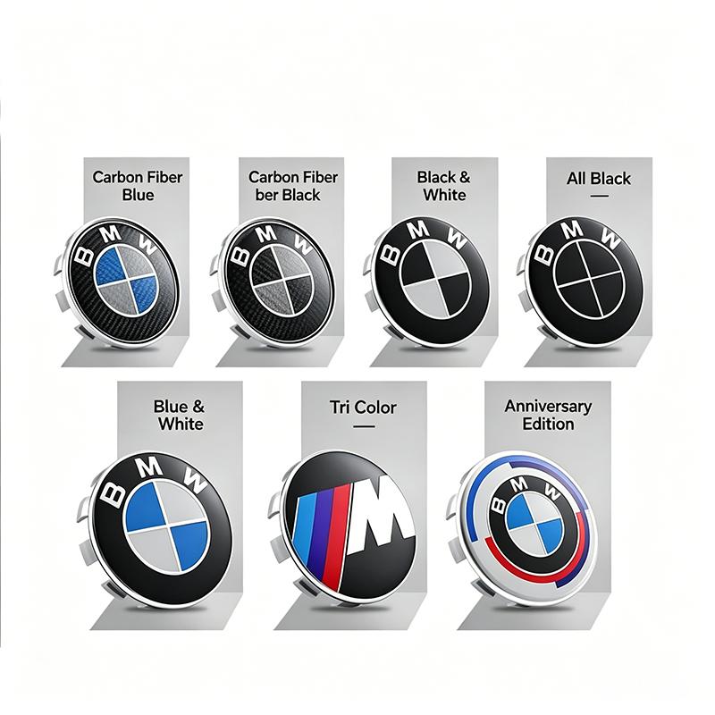56mm Car Badge Wheel Center Cover Stickers Hub Caps Decal For BMW M Z4 M3 M5 M6 X3 E46 E90 E39 F10 F20 F30 G20 E60 X6 G30 G38 EDS4