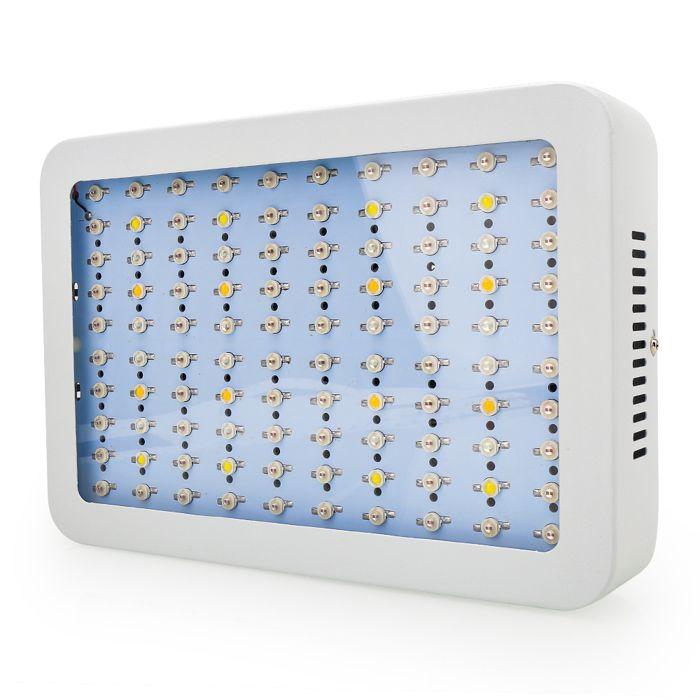 Lampe de culture LED - OEM - 1000W - Plein spectre - 100pcs LED - Aluminium et PMMA
