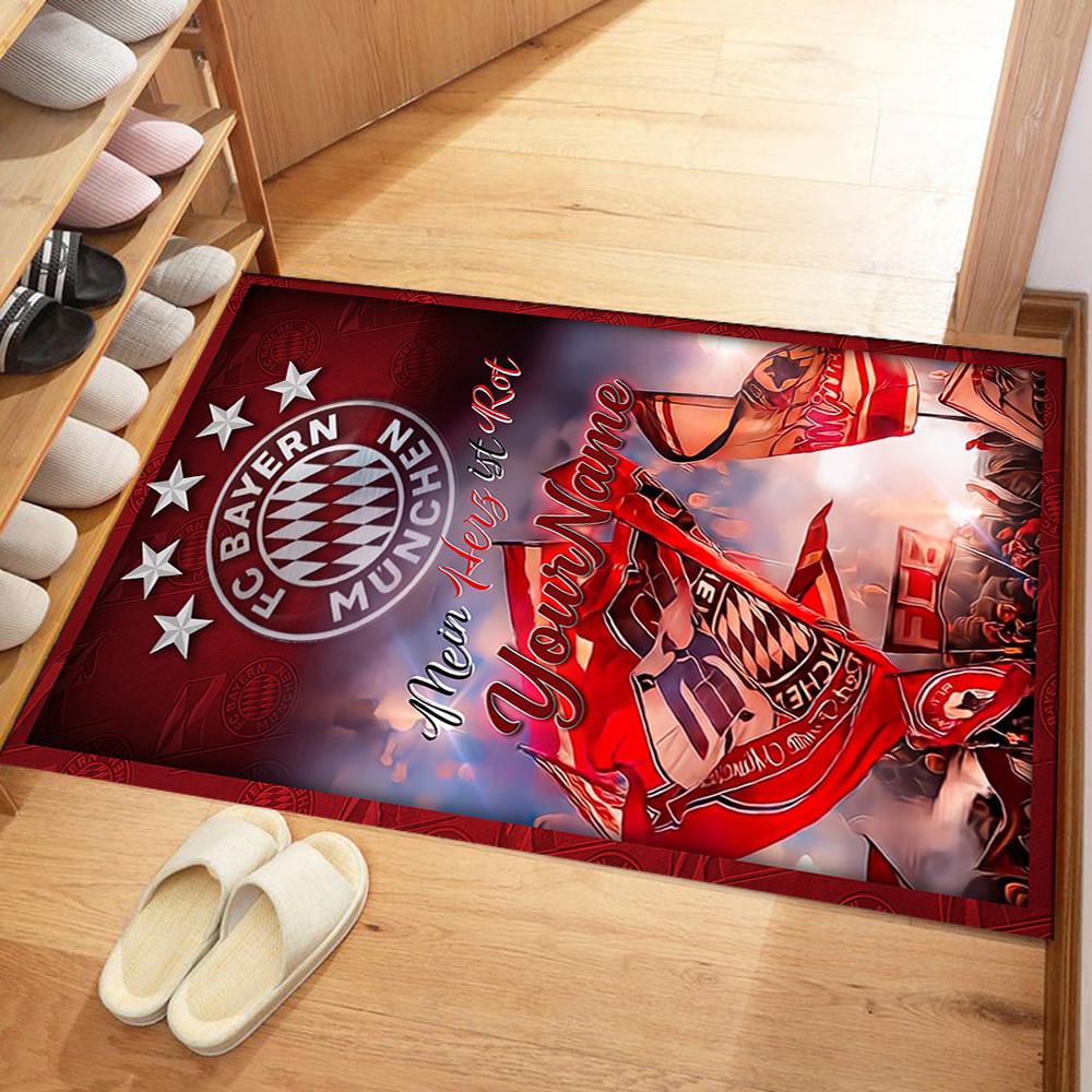 Doctor46 Personalized Name Floor Mat Suitable For Playrooms Outdoor Entryway Foyer Antislip Carpet Anime Office Decor Best For Christmas