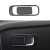Stainless Steel Gear Box Panel Cover Brushed Black Door Audio Speak Sound Trim Frame For Volkswagen VW T-cross Tcross -
