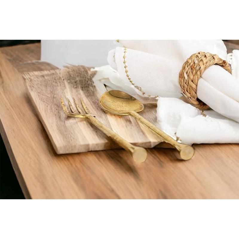 96PCS Handmade Straw Napkin Rings Hoargrass Napkin Rings Western Napkin Clasps Waterlily Straw Mouth Cloth Rings