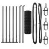 Welded Wire Fence with Concrete Foundation 10 x 0.4 m (W x H)