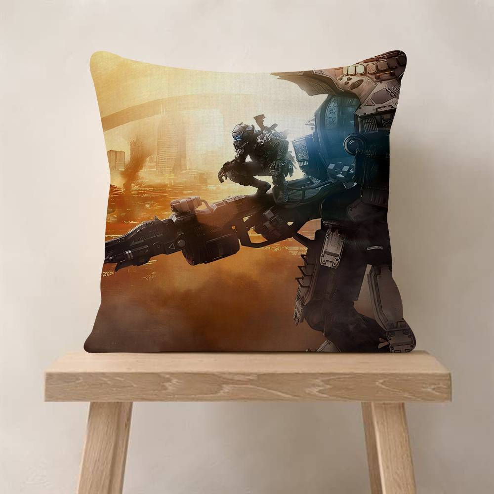 Game TTitanfall 2 Pillow Gift Home Office Decoration Pillow Bedroom Sofa Car Cushion CoverPillow Case