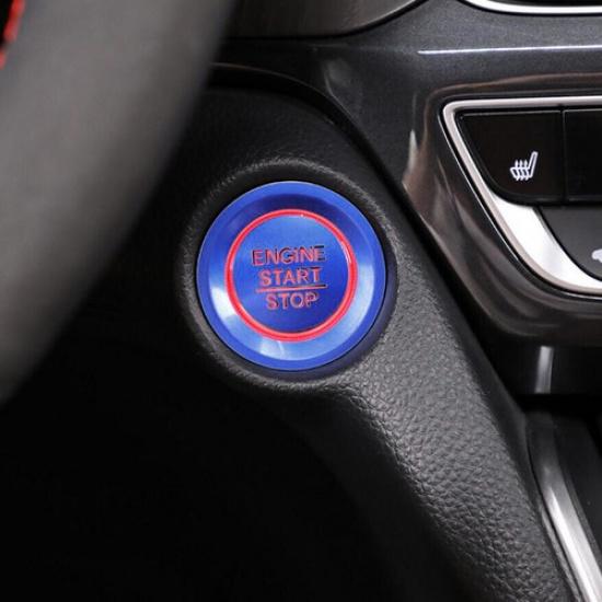 For Honda Accord 2018- Engine Start Stop Push Switch Button Ring Cover